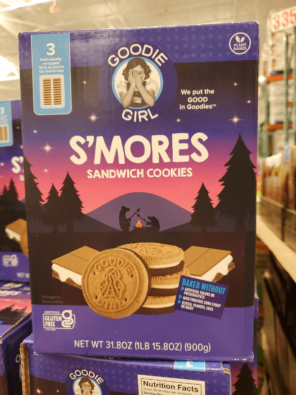 Good Girl S'Mores Sandwich Cookies
