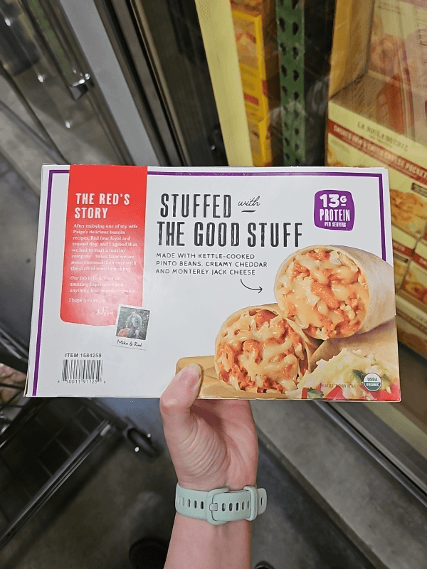 Red'S All Natural Stuffed With The Good Stuff Made With Kettle-Cooked Pinto Beans Creamy Cheddar And Monterey Jack Cheese