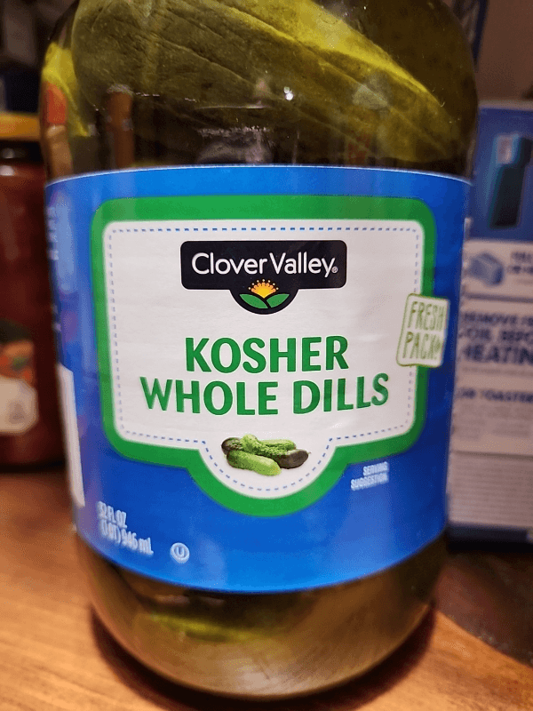 Clover Valley Kosher Whole Dills