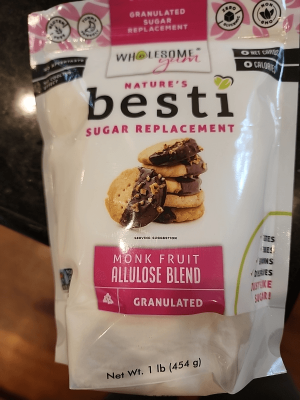 Wholesome Yum Nature'S Besti Sugar Replacement Monk Fruit Allulose Blend