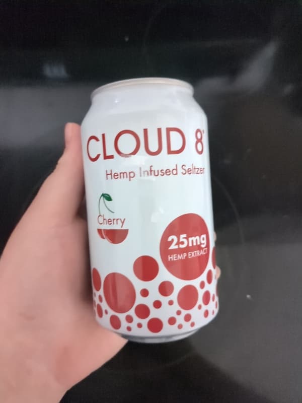 Cloud 8 Cherry Hemp Infused Seltzer