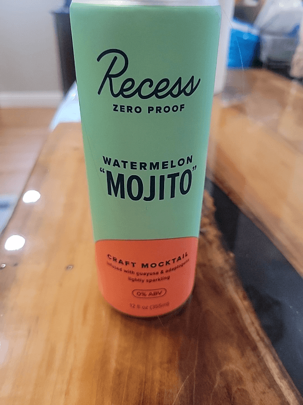 Recess Zero Proof Watermelon Mojito Craft Mocktail