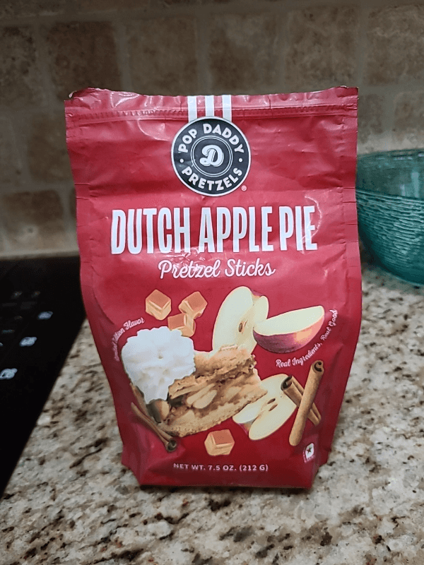 Pop Daddy Pretzels Dutch Apple Pie Pretzel