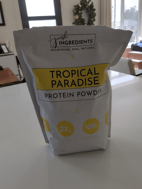 Just Ingredients Tropical Paradise Protein Powder