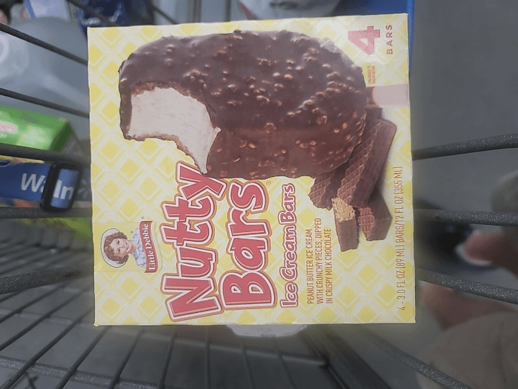 Little Debbie Nutty Bars Ice Cream Bars