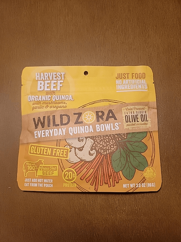 Wild Zora Everyday Quinoa Bowls Harvest Beef