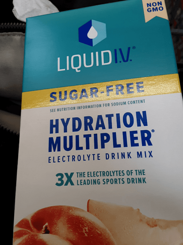 Liquid I.V. Sugar-Free Hydration Multiplier Electrolyte Drink Mix