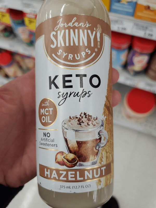 Jordan'S Skinny Syrups Keto Syrups Hazelnut
