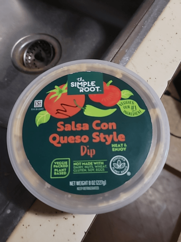 The Simple Root Salsa Con Queso Style Dip