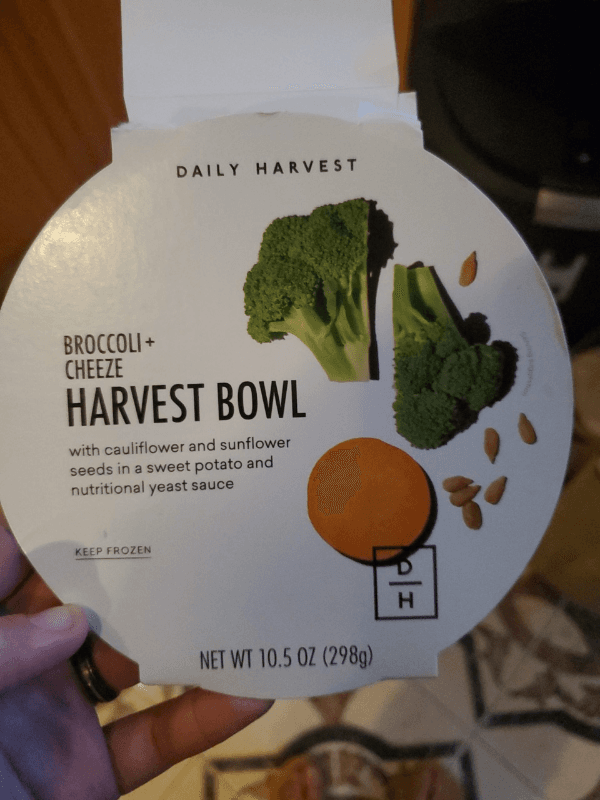Daily Harvest Broccoli + Cheeze Harvest Bowl