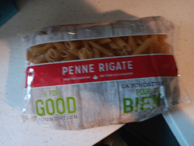 The For Good Foundation Penne Rigate