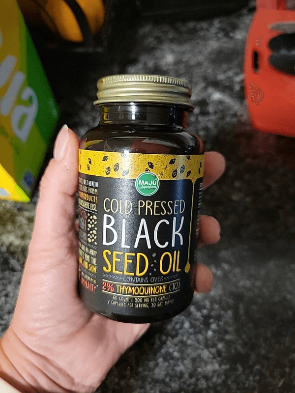 Maju Cold-Pressed Black Seed Oil Capsule