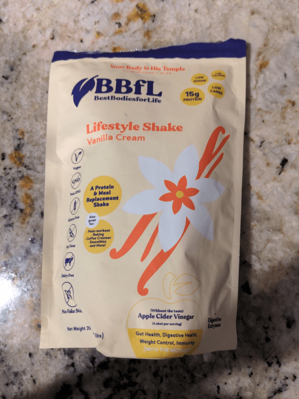 Bbfl Lifestyle Shake Vanilla Cream