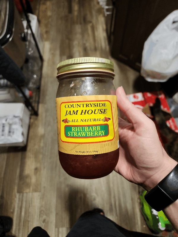 Countryside Jam House Rhubarb Strawberry Jam