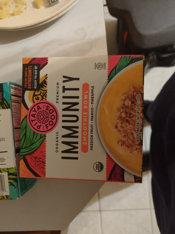 Pitaya Foods Organic Premium Immunity Smoothie Bowl