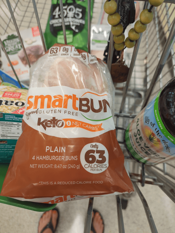 Smart Bun Plain Hamburger Buns