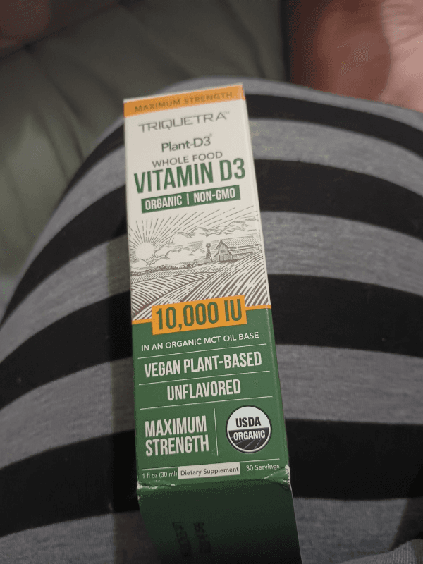 Triquetra Plant-D3 Whole Food Vitamin D3 10,000 Iu Unflavored