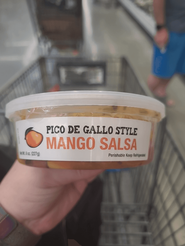 The Little Chile Pico De Gallo Style Mango Salsa
