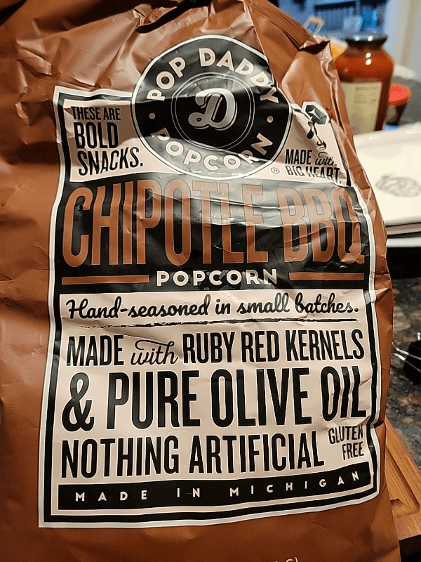 Pop Daddy Chipotle Bbq Popcorn