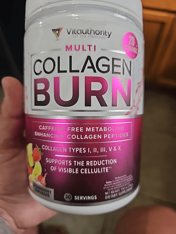 Vitauthority Strawberry Lemonade Multi Collagen Burn
