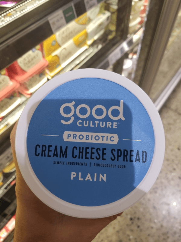 Good Culture Probiotic Plain Cream Cheese Spread