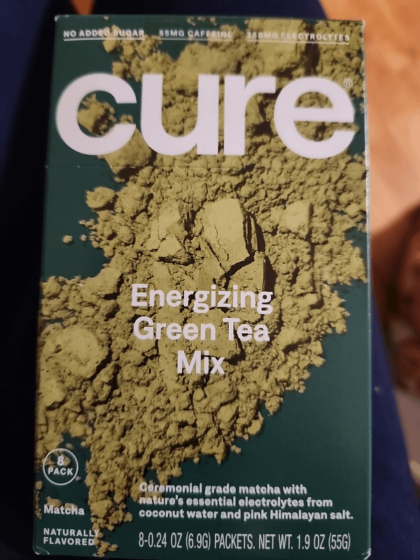 Cure Energizing Matcha Green Tea Mix