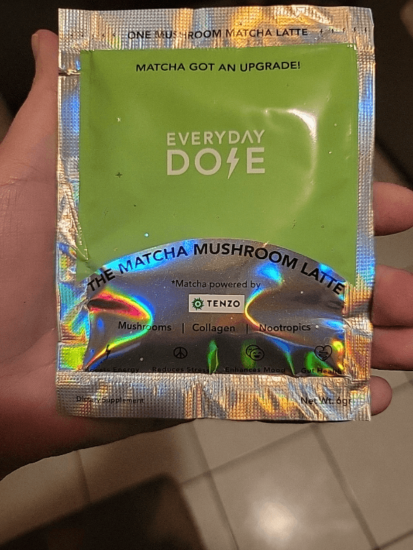 Everyday Dose The Matcha Mushroom Latte