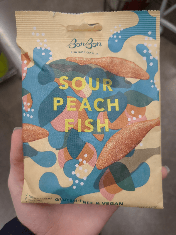 Bonbon Sour Peach Fish