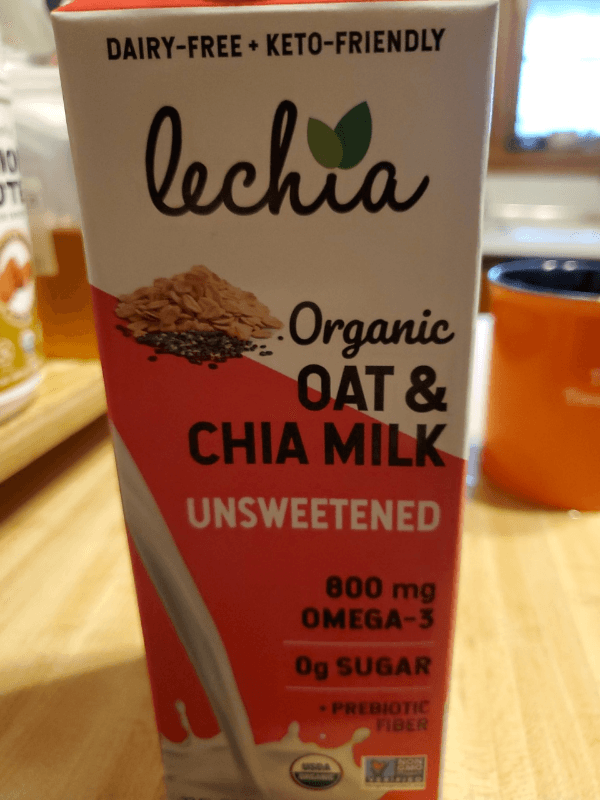 Lechia Organic Oat & Chia Milk Unsweetened