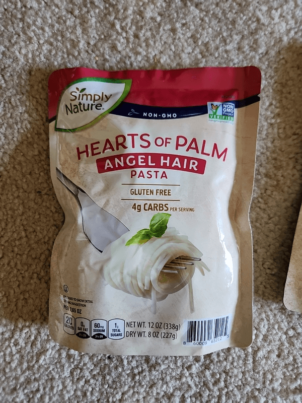 Simply Nature Hearts Of Palm Angel Hair Pasta