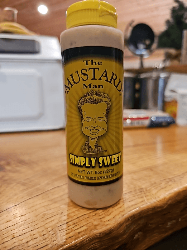 The Mustard Man Simply Sweet