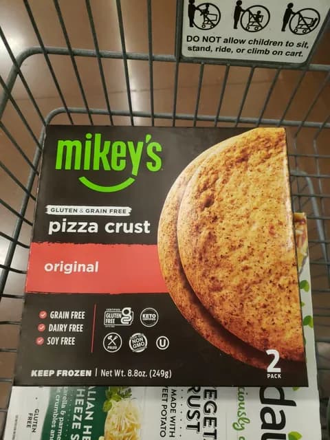 Mikey'S Original Gluten & Grain Free Pizza Crust