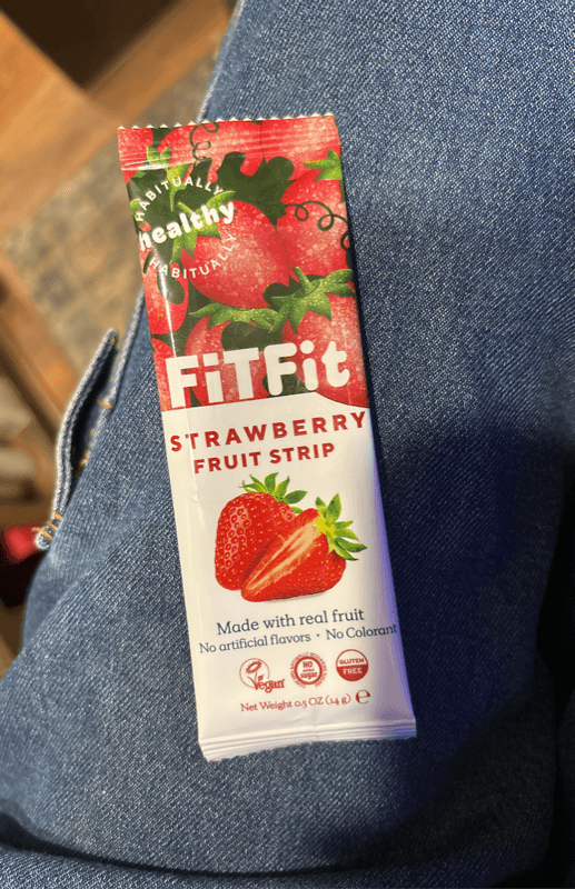 Fit Fit Strawberry Fruit Strip