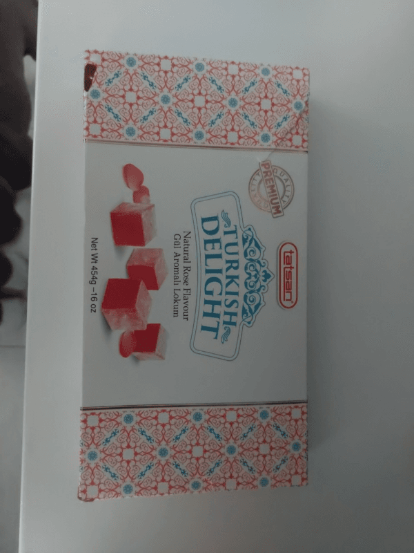 Tatsan Natural Rose Flavor Turkish Delight