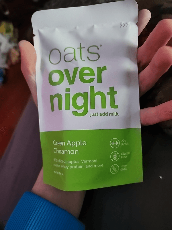 Oats Overnight Green Apple Cinnamon