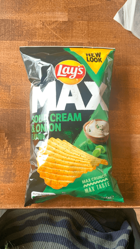 Lay'S Max Sour Cream & Onion Flavour