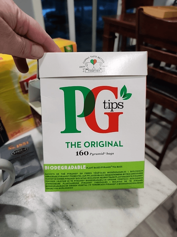 Pg Tips The Original 160 Pyramid Bags
