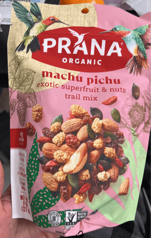 Prana Organic Machu Pichu Exotic Superfruit & Nuts Trail Mix