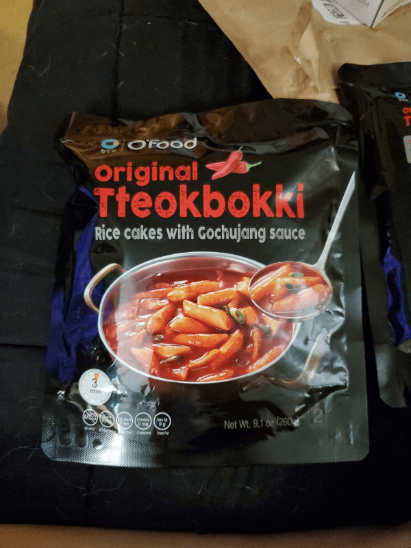 O'Food Original Tteokbokki Rice Cake With Gochujang Sauce