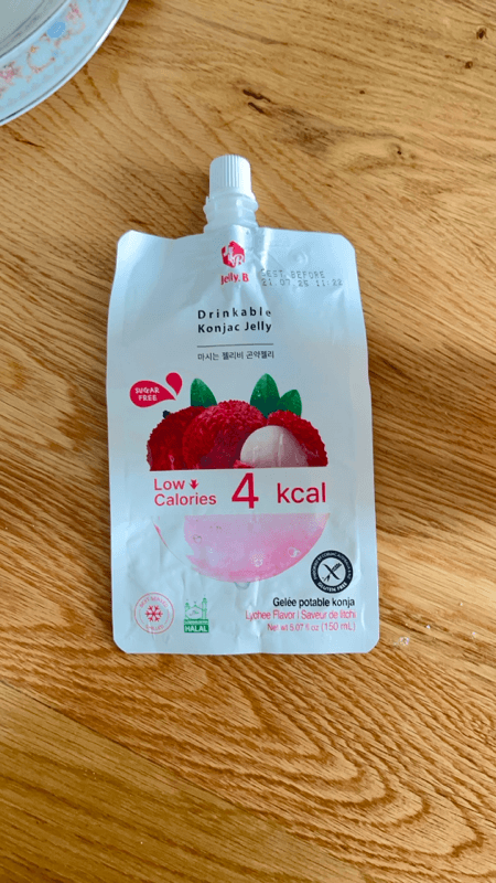 Yacoya Jelly.B Drinkable Konjac Jelly Lychee Flavor