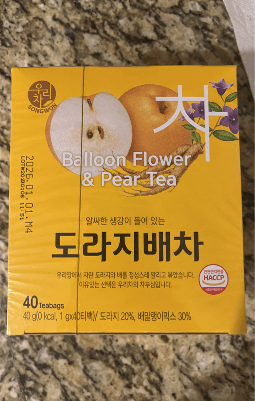 Songwon Balloon Flower & Pear Tea