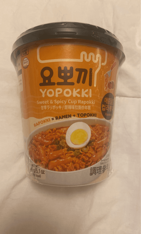 Yopokki Sweet & Spicy Cup Rapokki