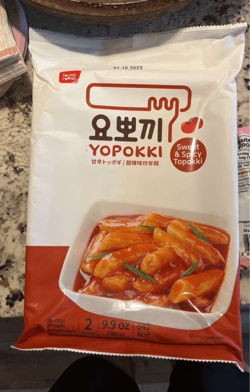 Young Poong Sweet & Spicy Topokki
