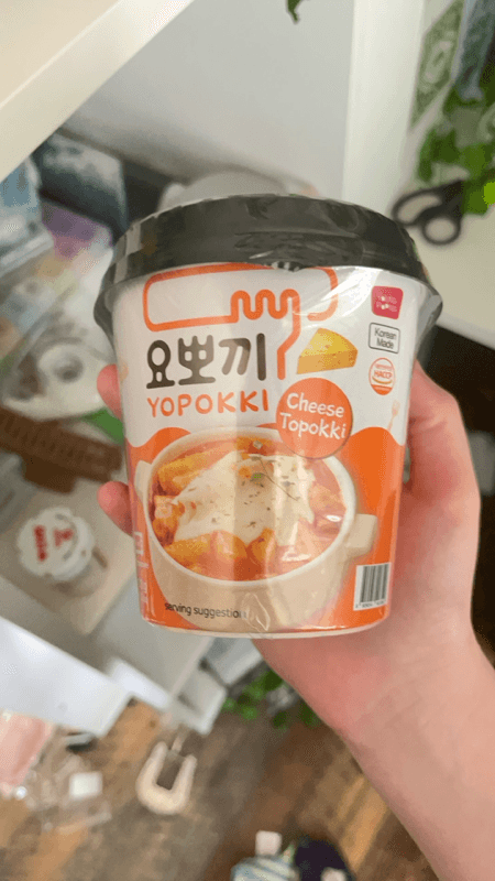 Yopokki Cheese Topokki Rice Cake