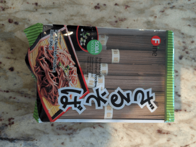 Fine Japanese Style Buckwheat Soba Noodle