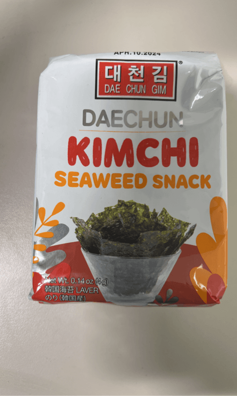 Dae Chun Gim Daechun Kimchi Seaweed Snack