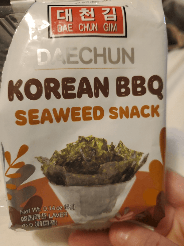 Dae Chun Gim Korean Bbq Seaweed Snack