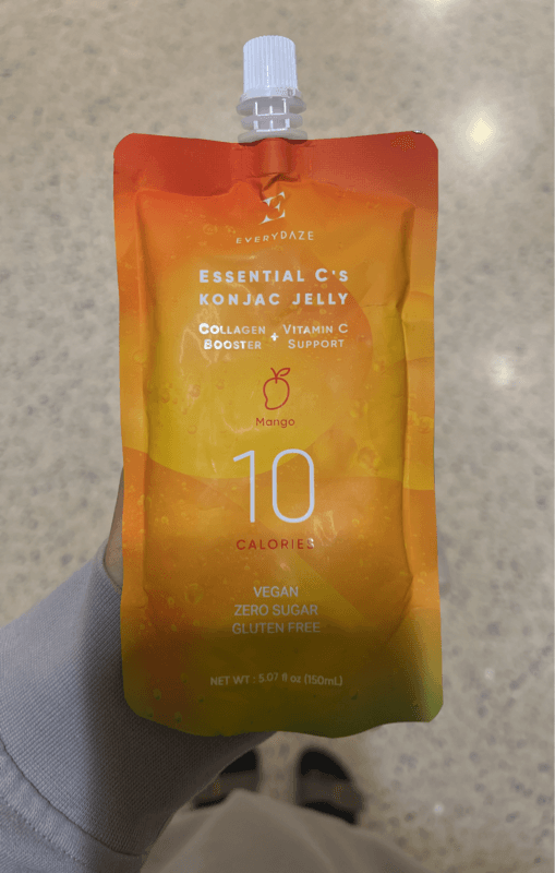 Everydaze Essential C'S Konjac Jelly Collagen Booster + Vitamin C Support Mango
