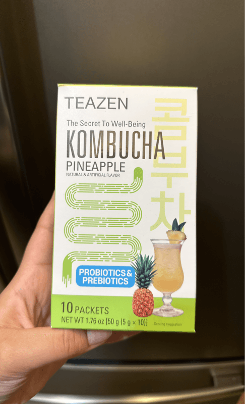 Teazen Kombucha Pineapple Flavor
