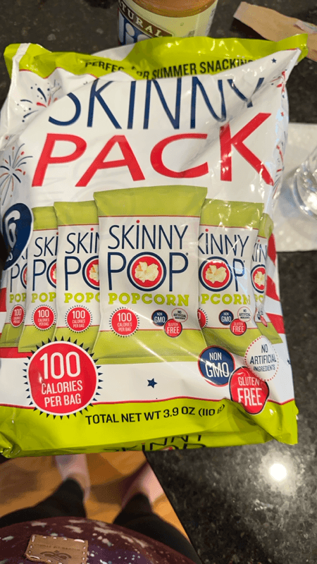Skinny Pack Skinnypop Popcorn